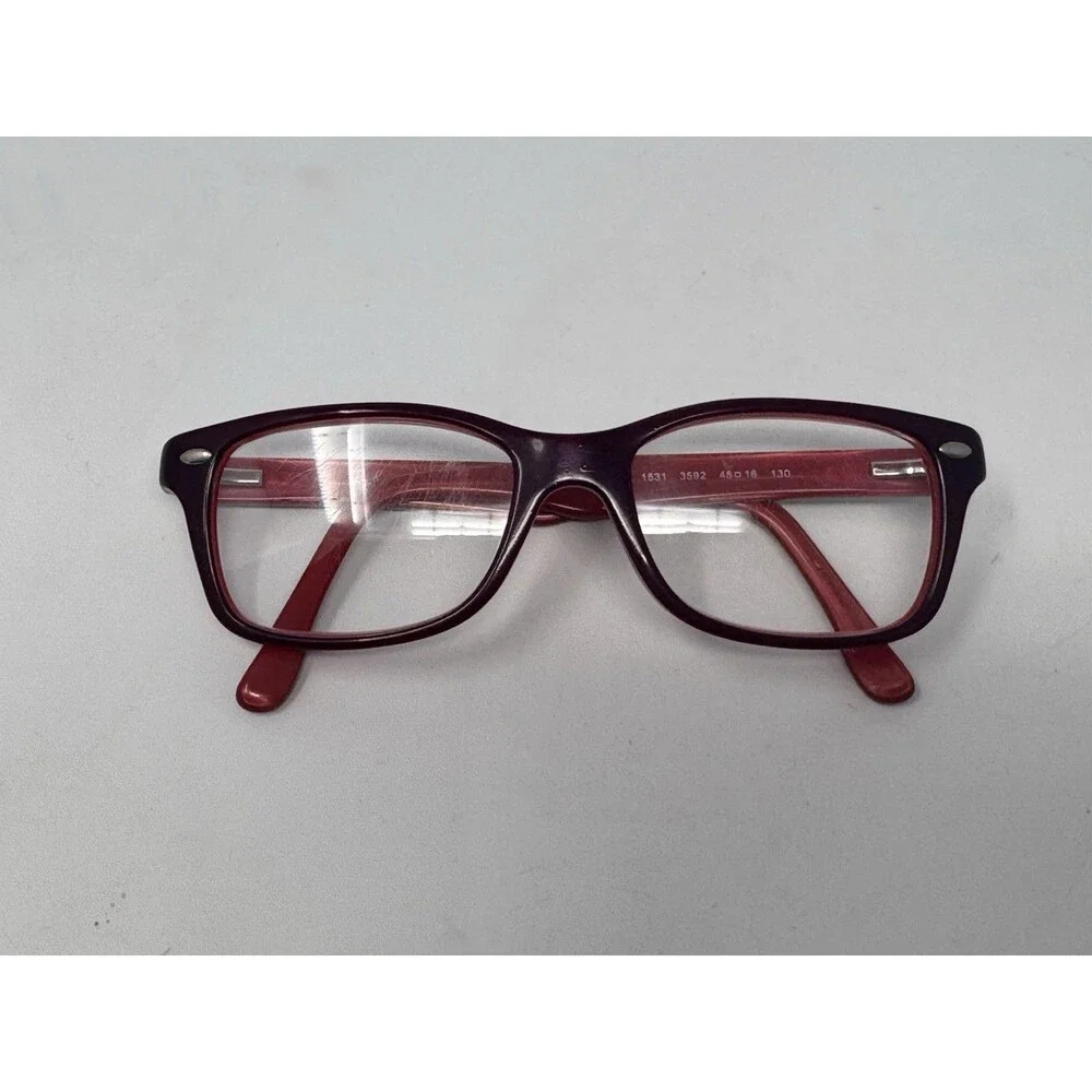 Ray-Ban RB1531 Junior Eyeglass Frames Only 48-16-130 Red 3592